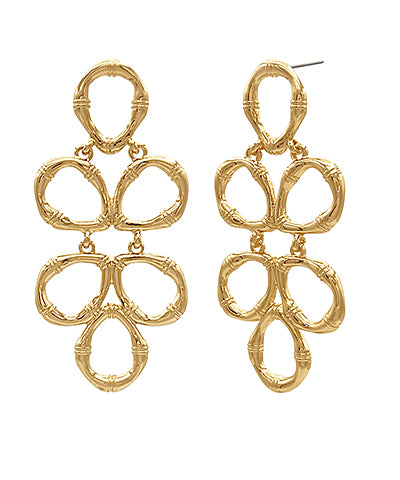 Good Bamboo Drop Earrings