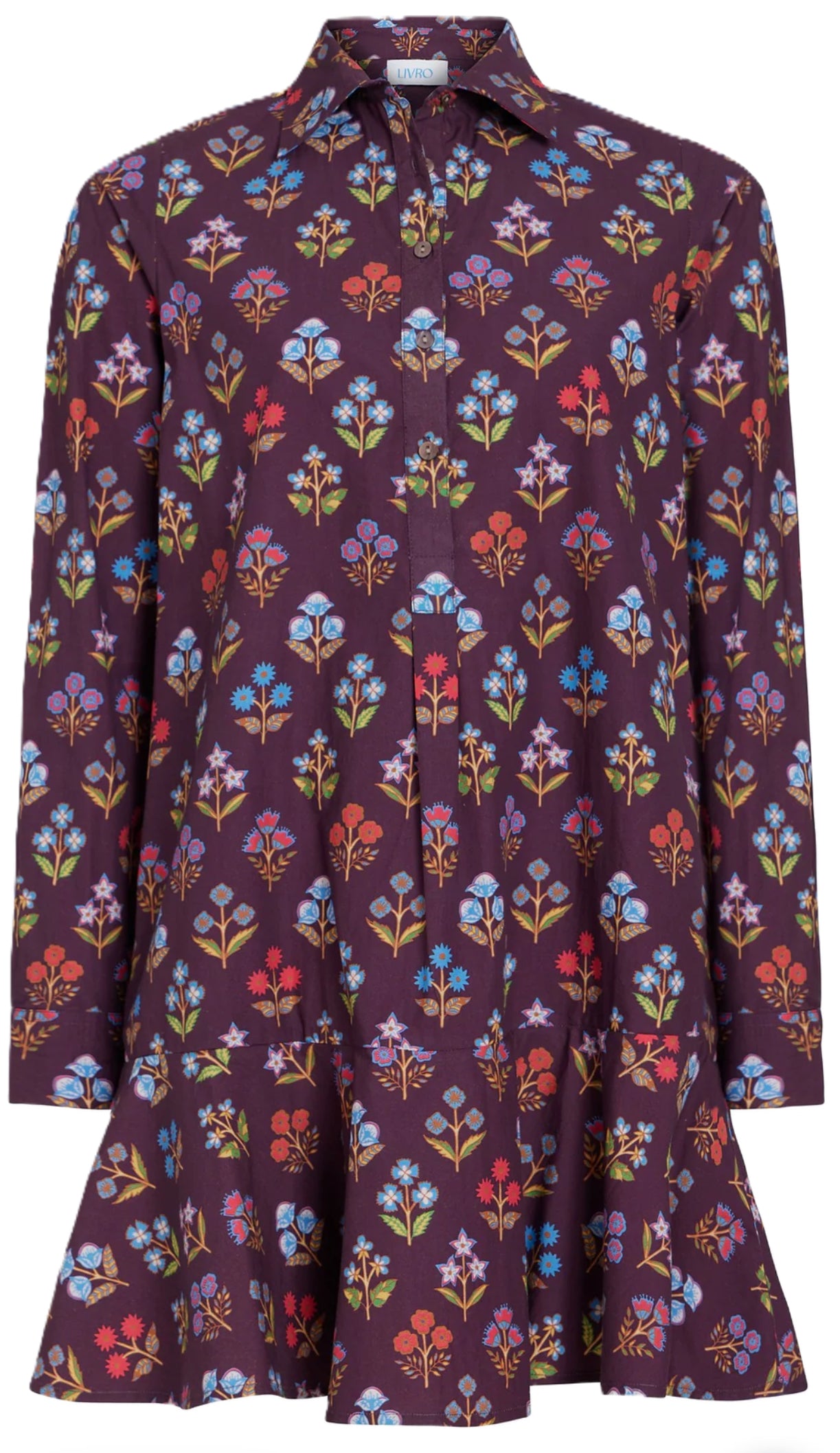 Polly Dress Holiday Flowers