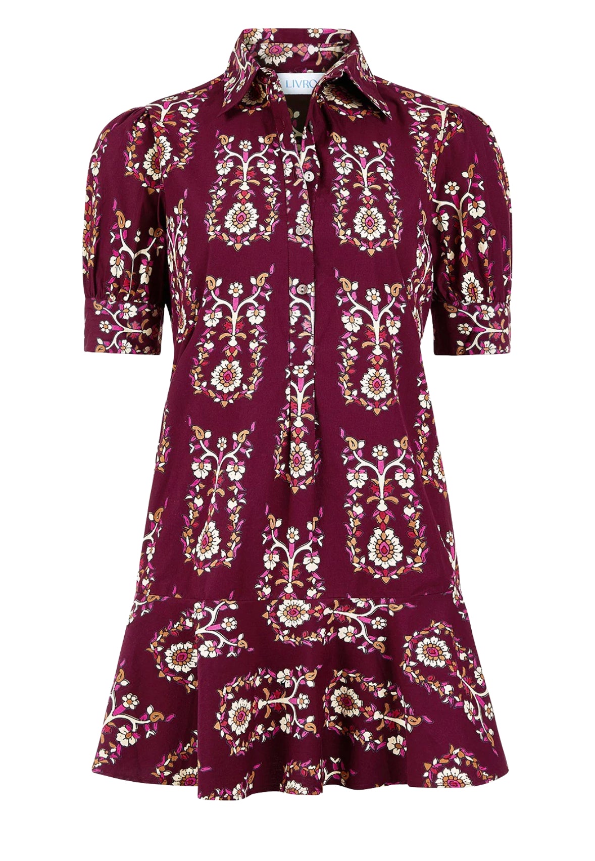 Liv Dress in Bramble Motifs