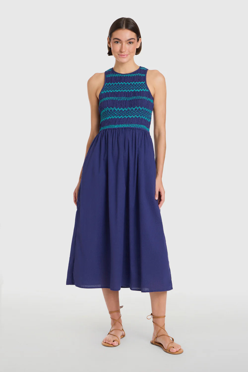Navy Stroll Dress