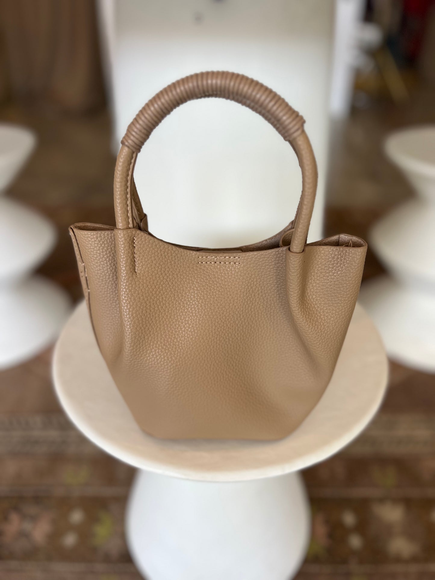 Beige Quinn Bag