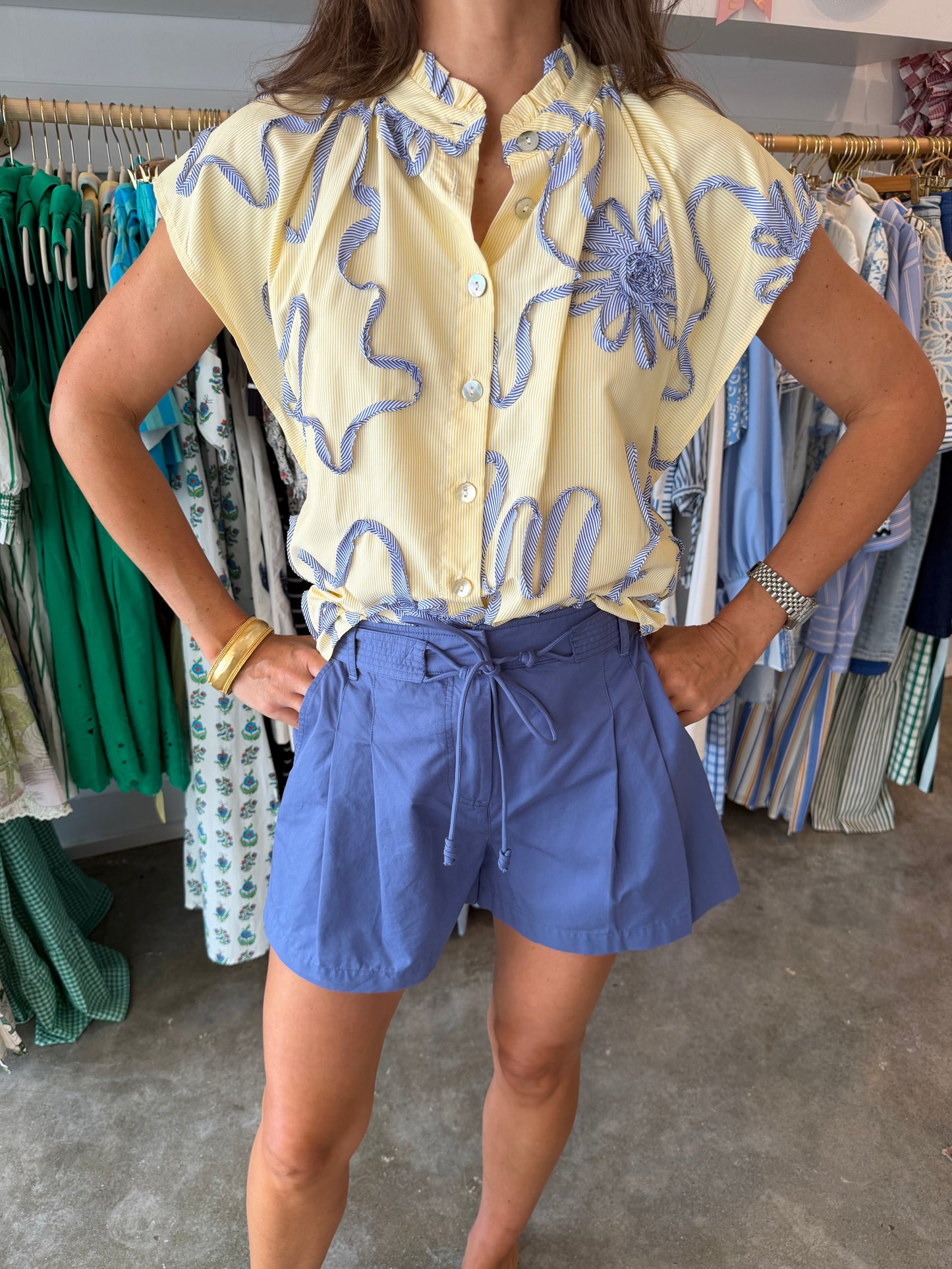 Ribbon Flower Top