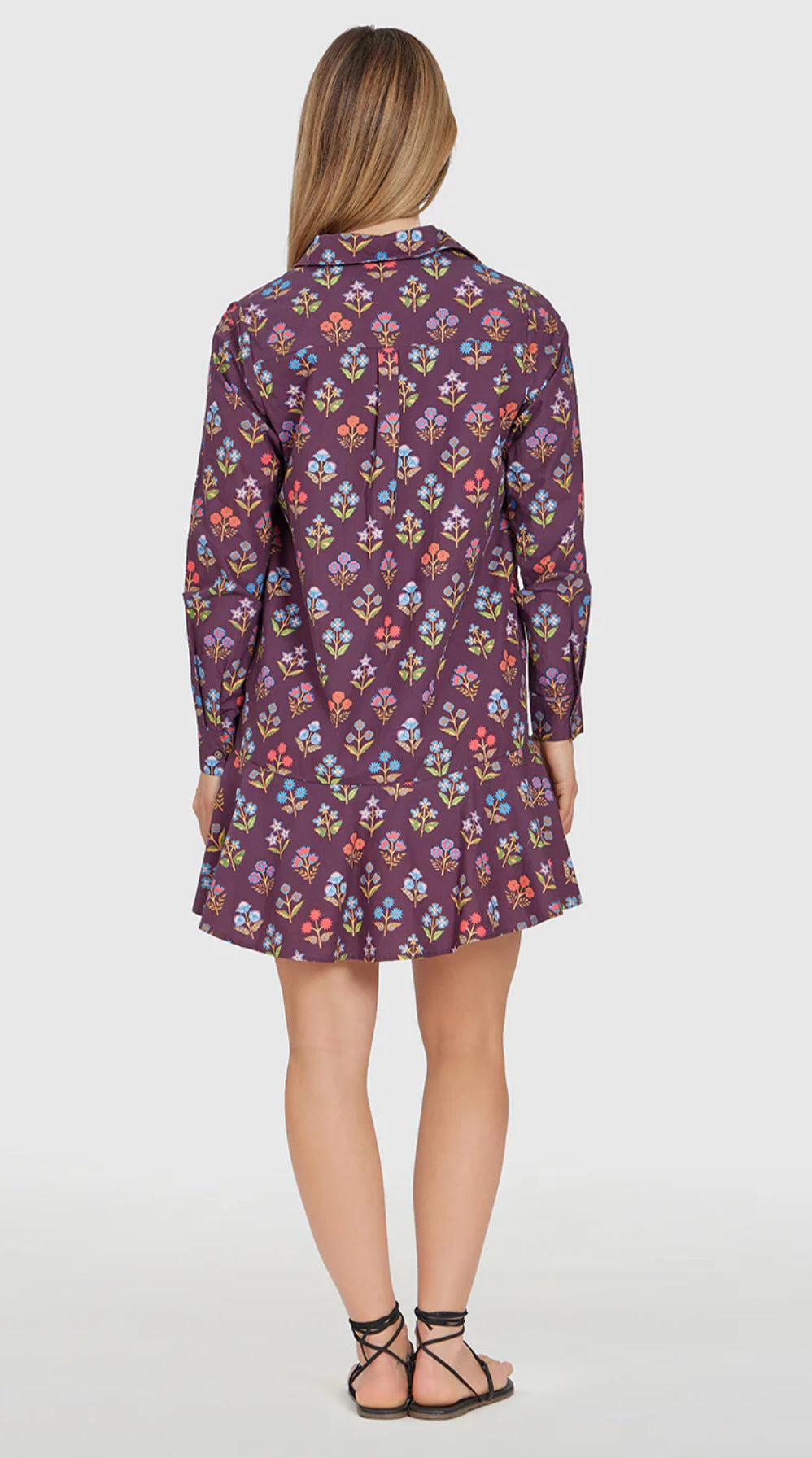 Polly Dress Holiday Flowers