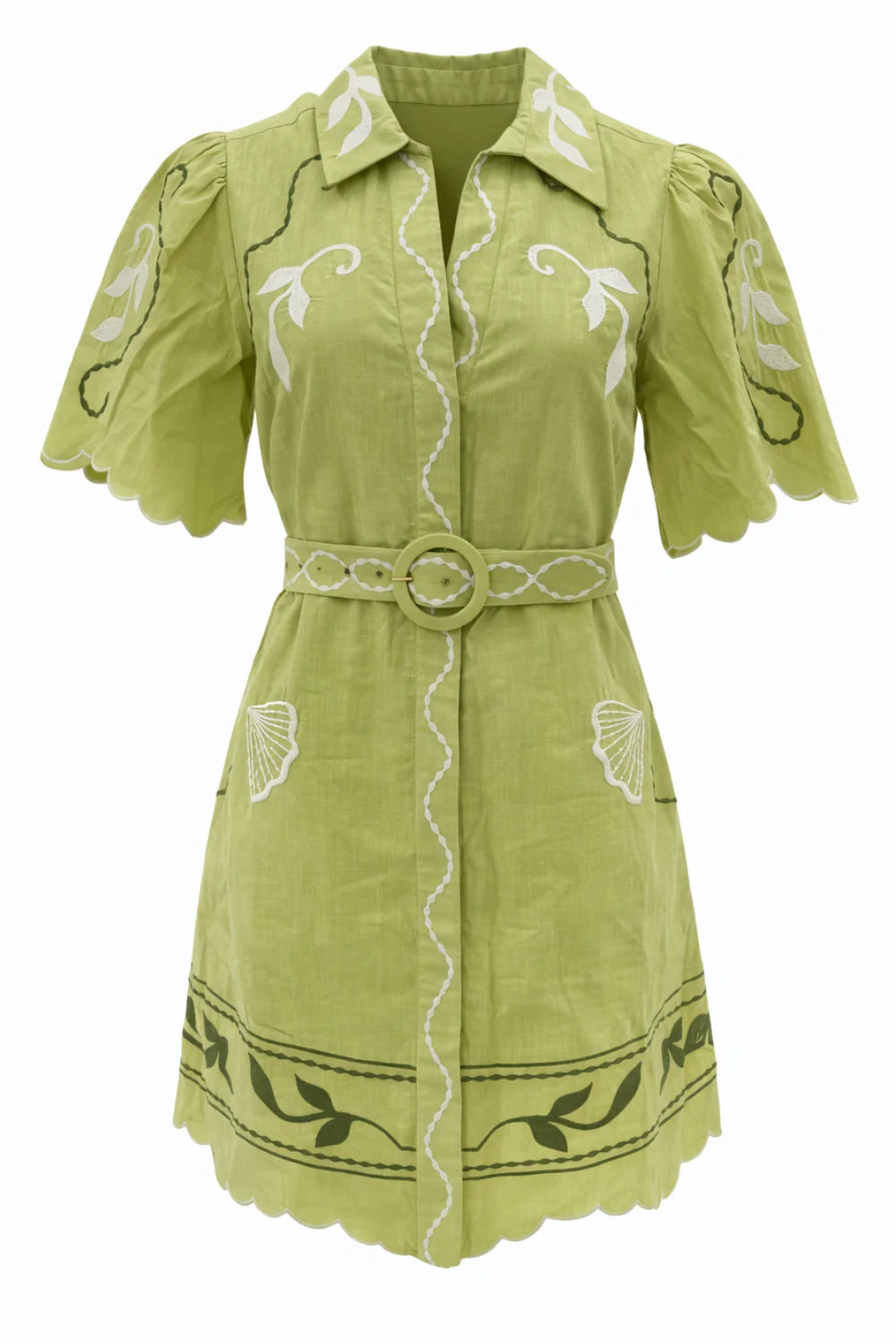 Poppy Dress Pastel Mint