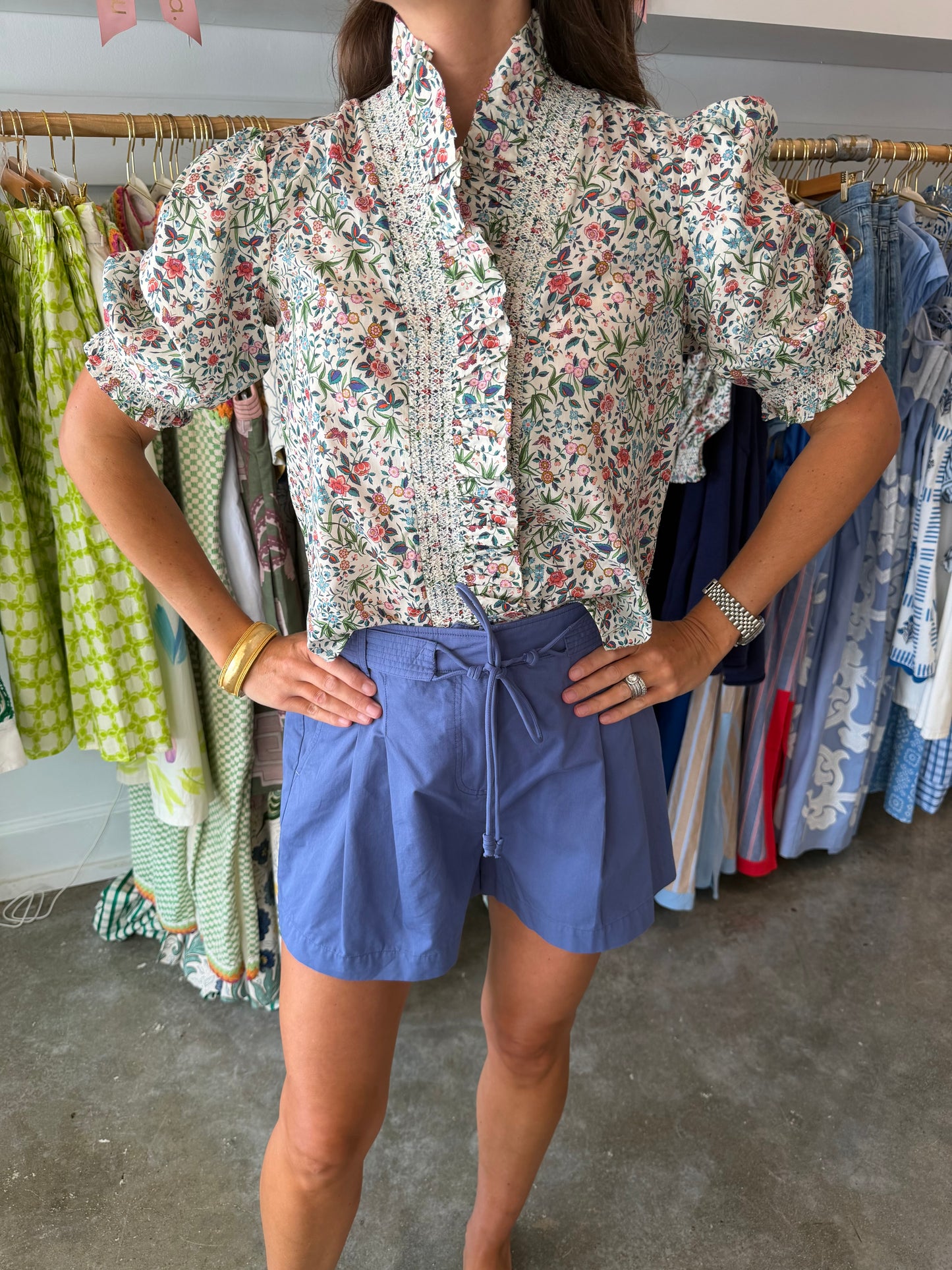 Zuri Top Liberty Print