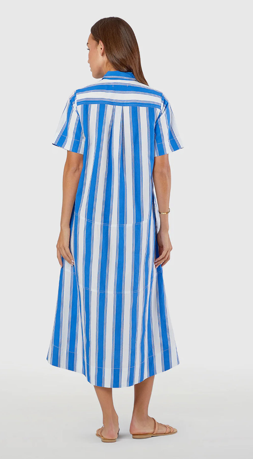 City Dress in French Stripe