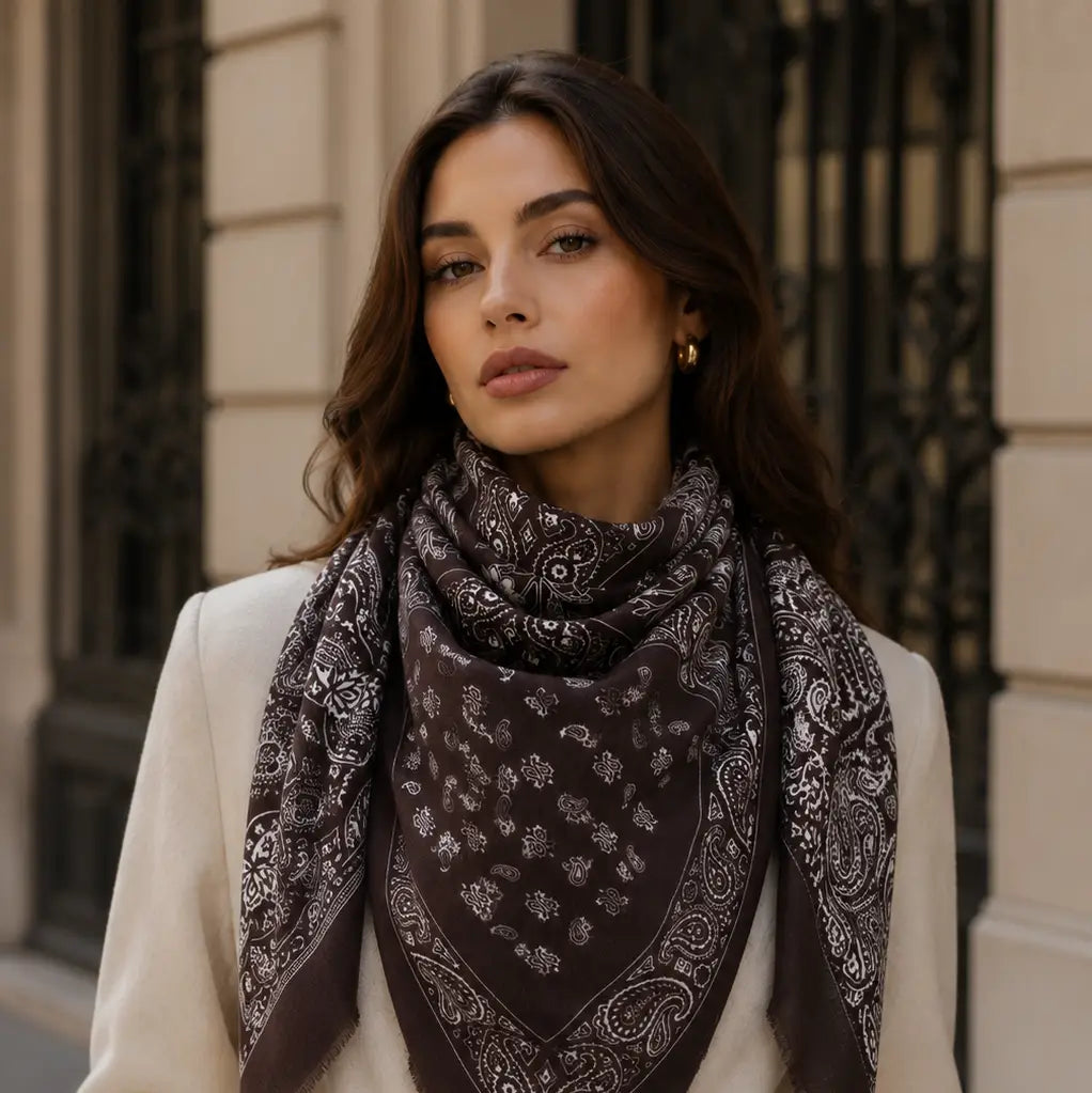The Olive Bandana Scarf