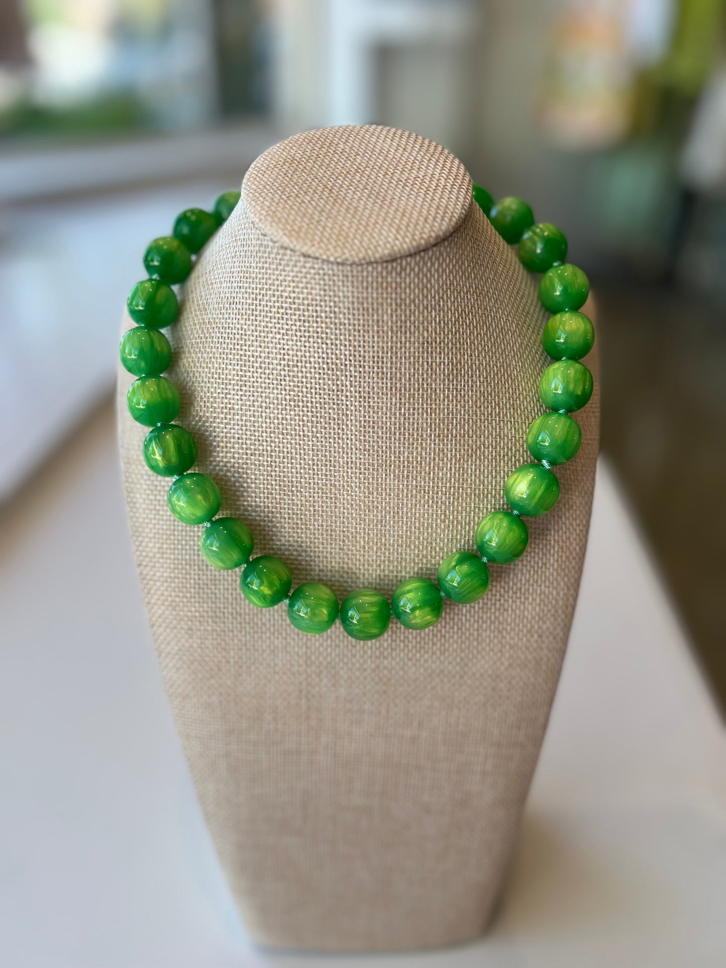 Key Lime Necklace