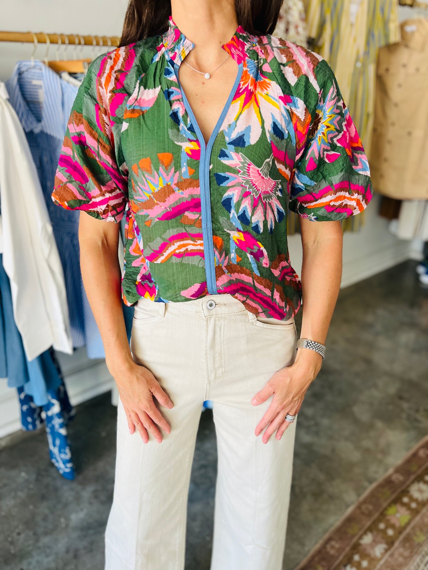 Paradise V-neck Top