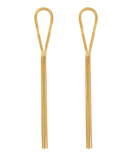 Teardrop Chain Earrings