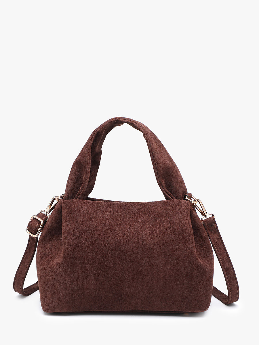 Lia Bag Espresso Suede