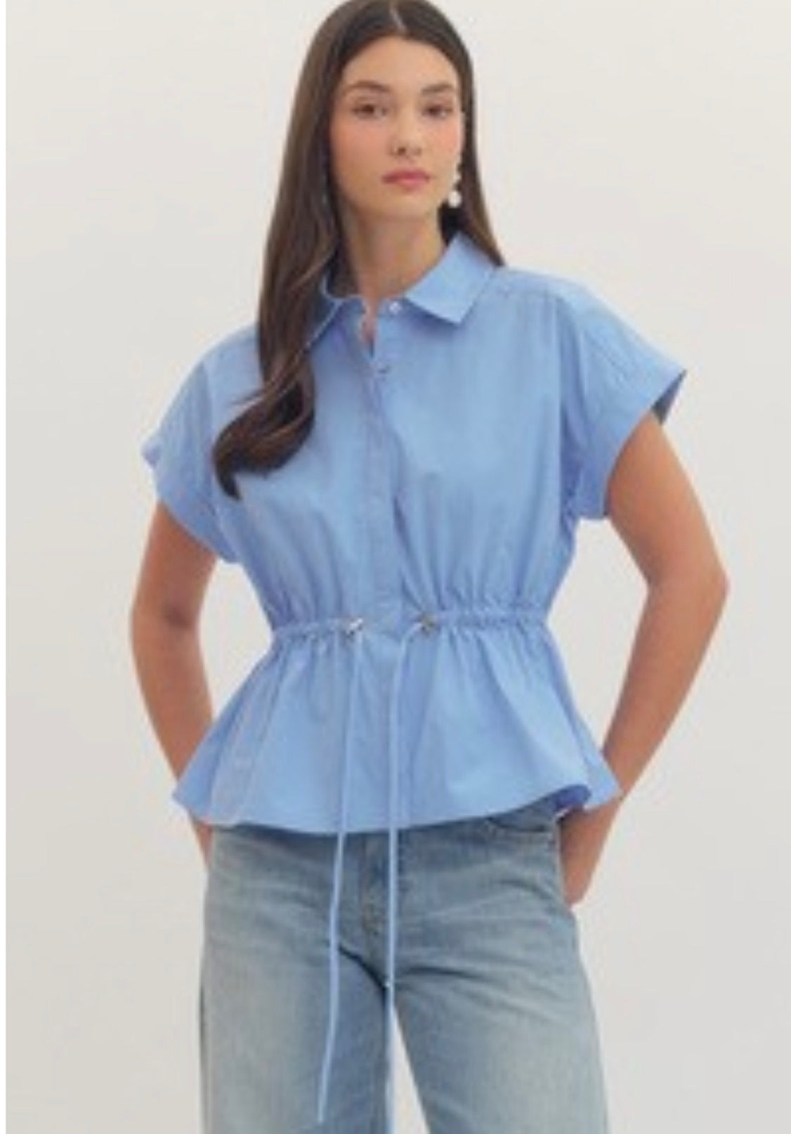 Chambray Top