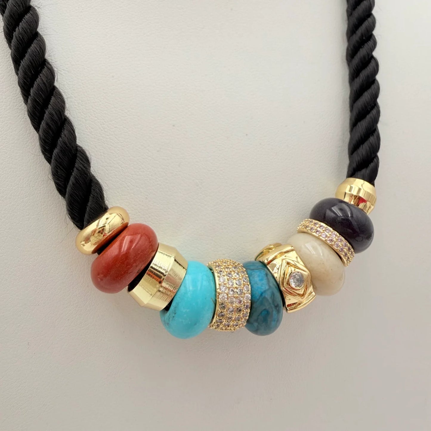 Black Party Necklace