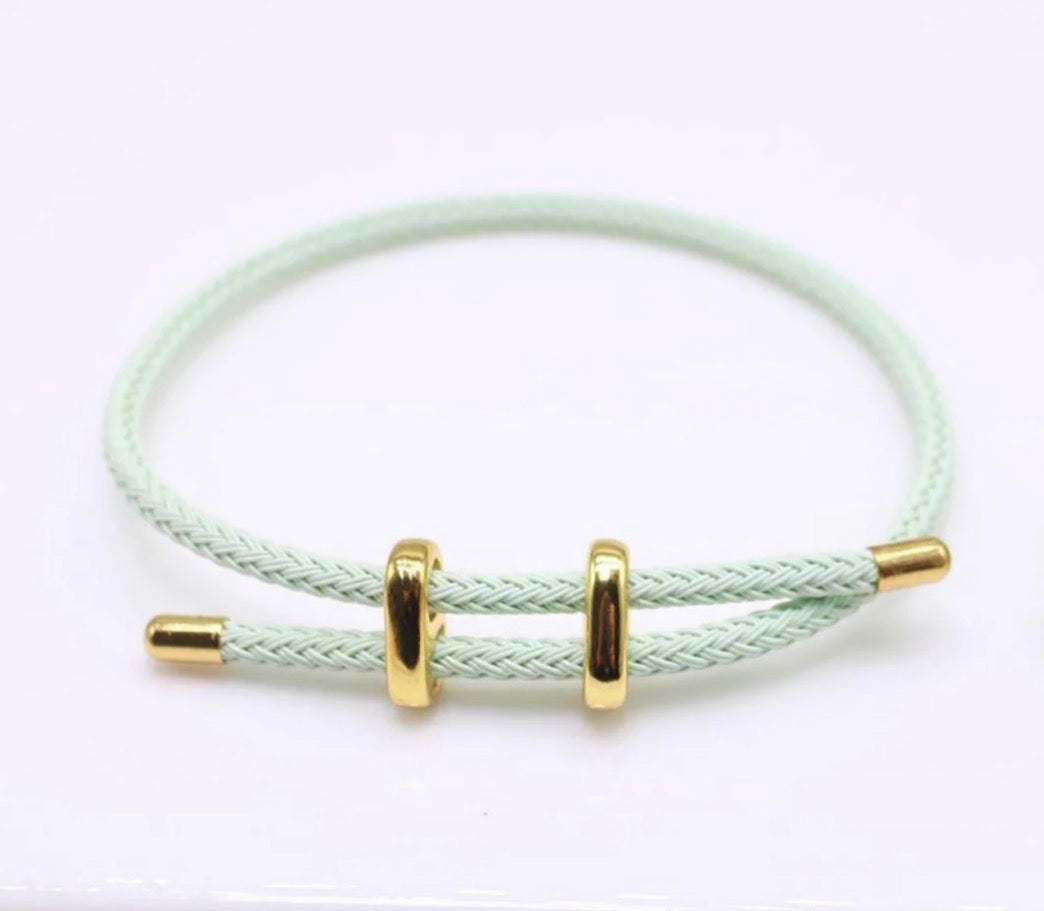 Mint Paracord Bracelet