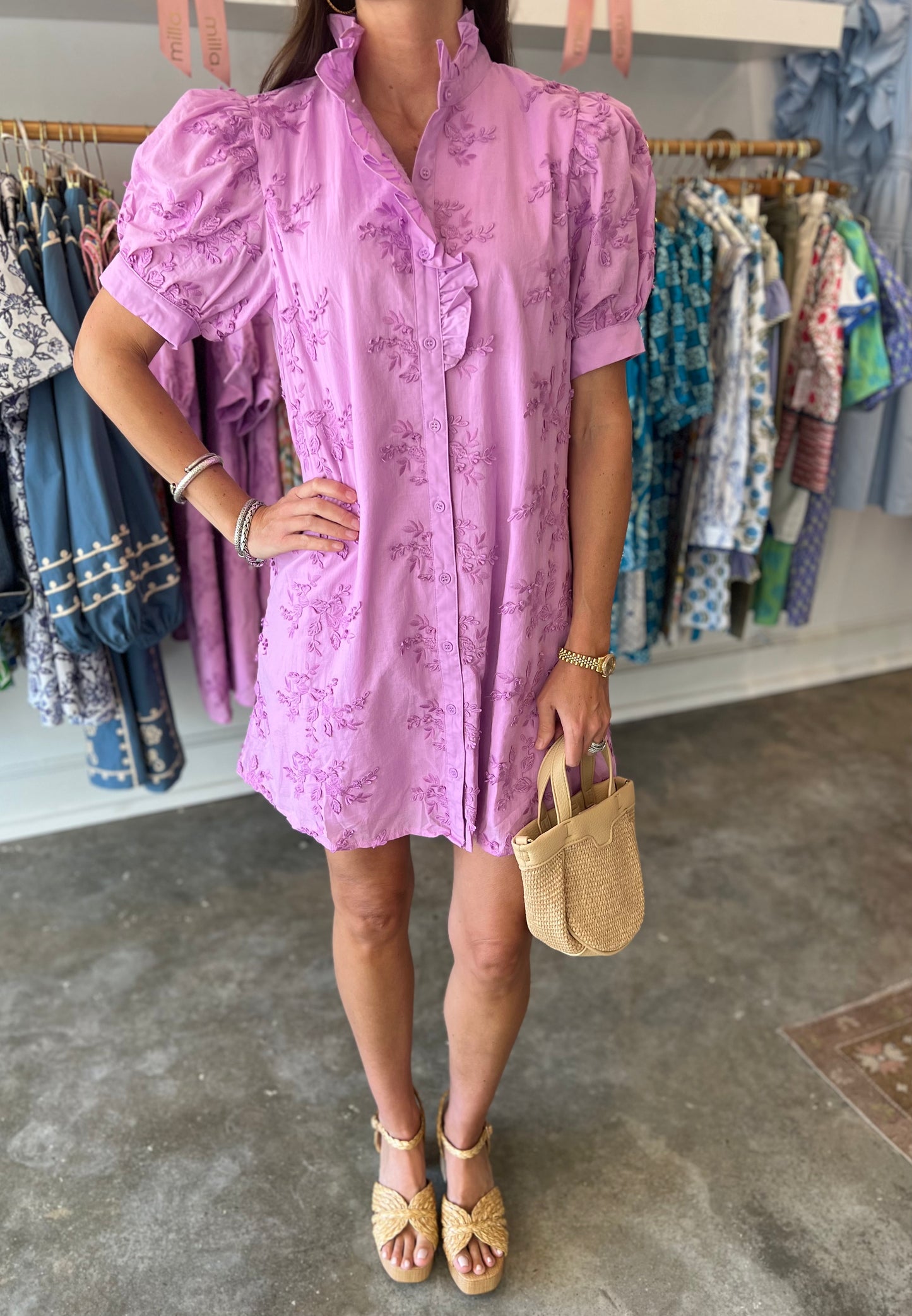LILAC SUNDAY DRESS