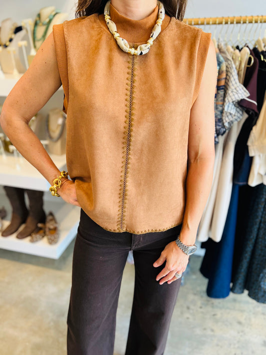 Camel Stitch Top