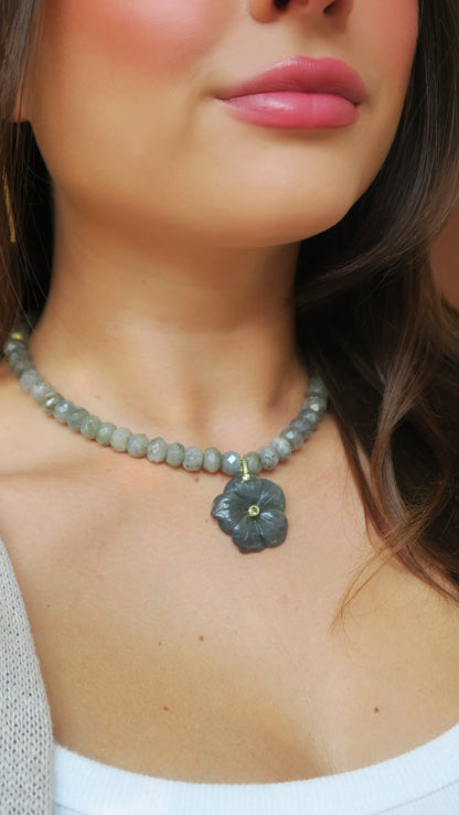 Positano Grey Necklace