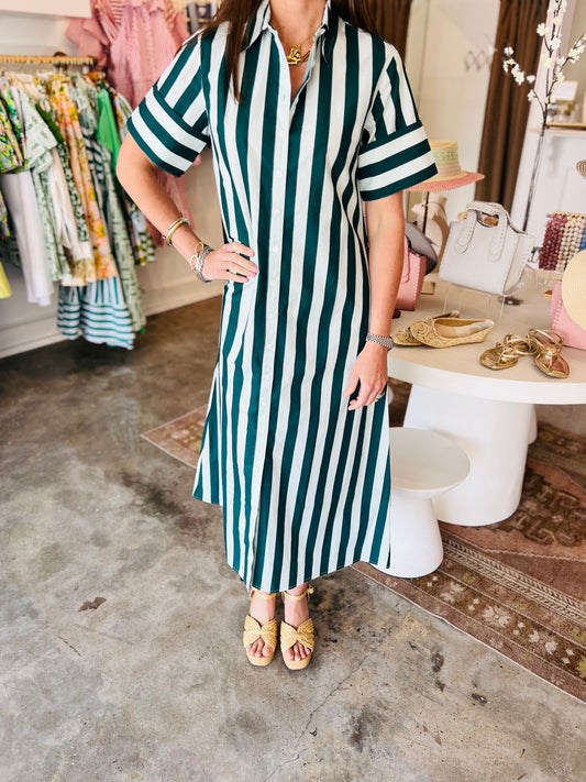 Gibbons Dress Dunlin Stripe