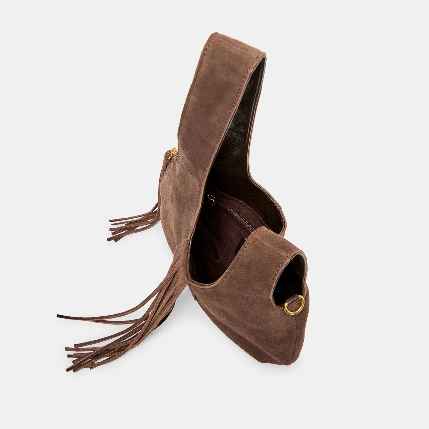 Zury Expresso Suede Bag