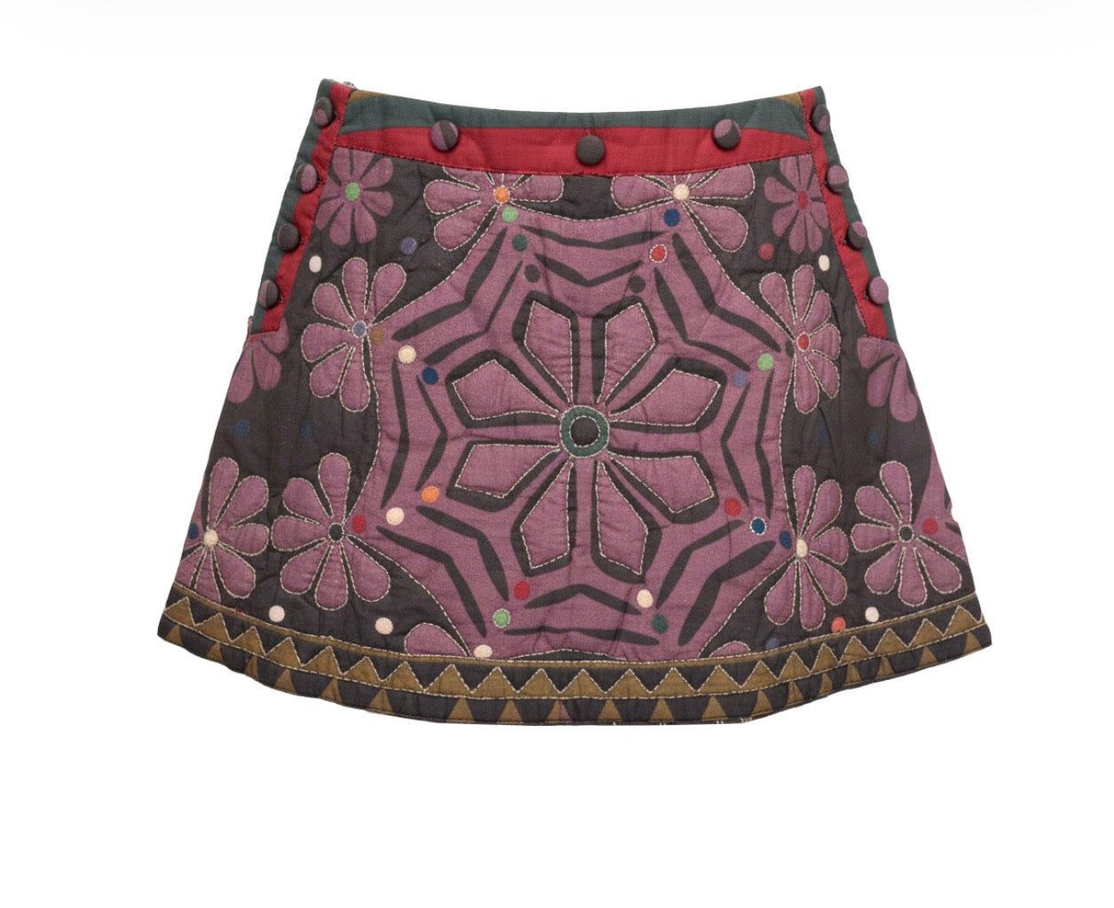 Fable Quilt Miniskirt