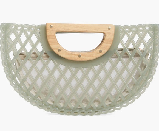 Solandra Clutch Seafoam Jelly