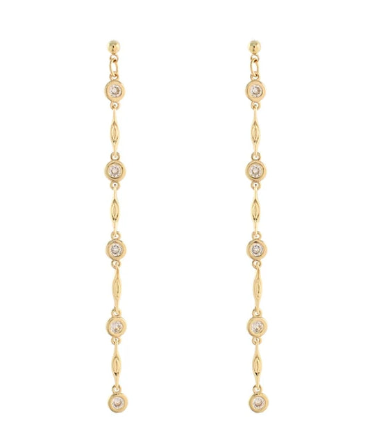 Crystal Dangle Earrings