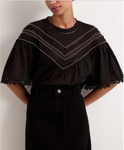Tatiana Top in Caviar