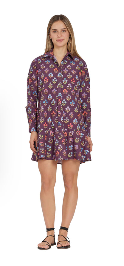 Polly Dress Holiday Flowers
