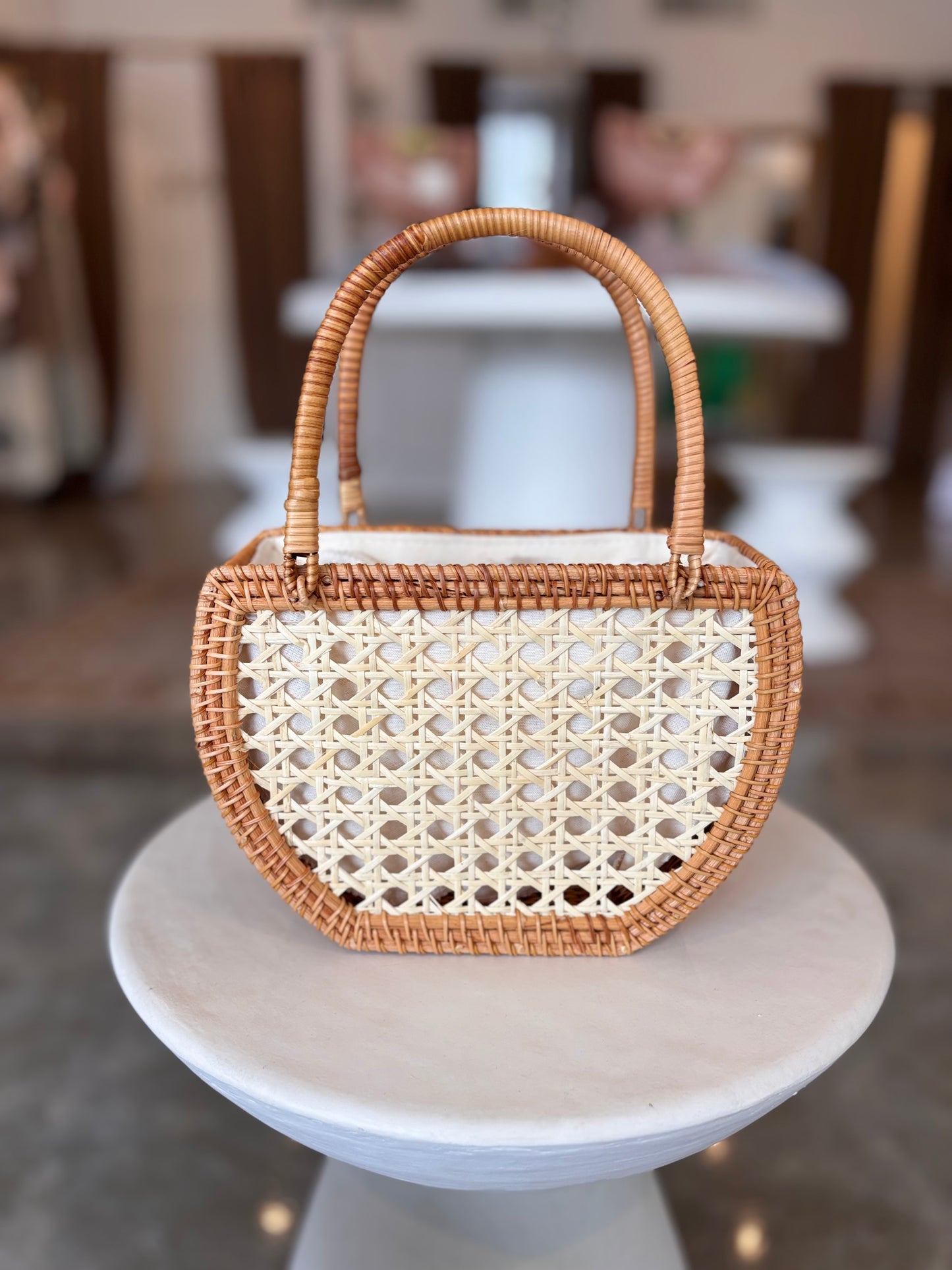 Handmade Rattan Purse