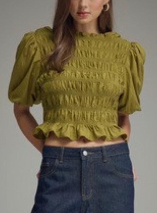 Martini Olive Short Top