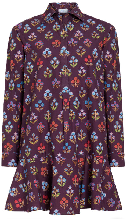Polly Dress Holiday Flowers