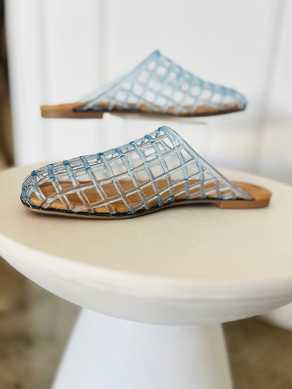 Wayne Blue Jelly Shoe