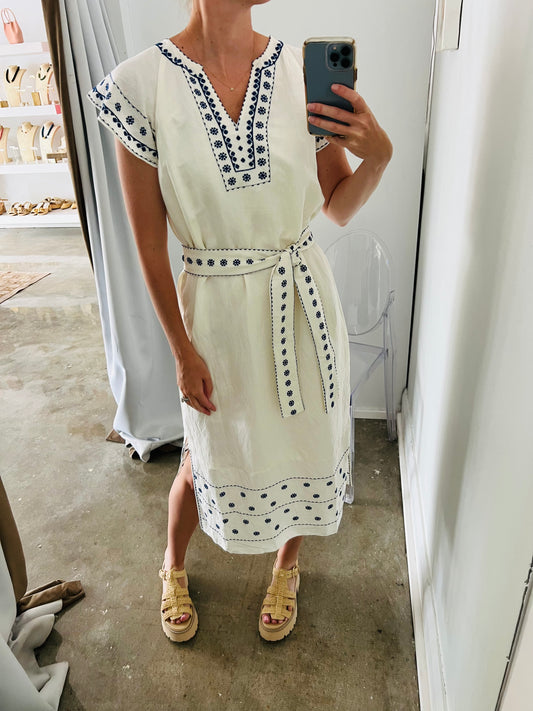 Sofia Belted Dress