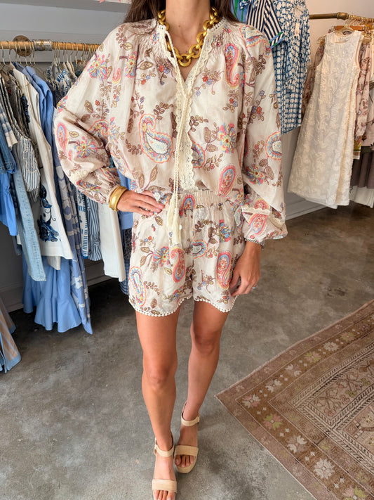 Boho Paisley Set