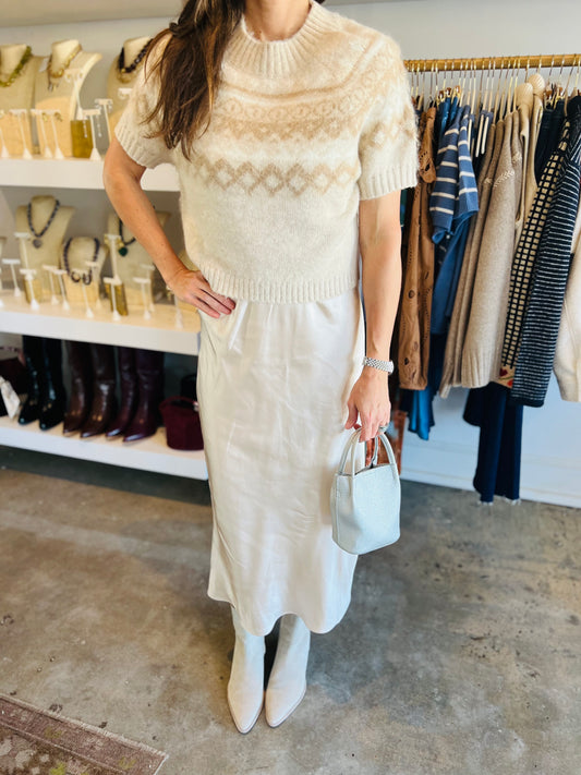 Cream Khy Sweater Combo
