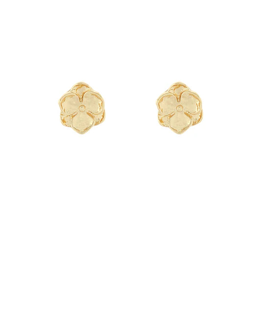 Textured Flower Studs