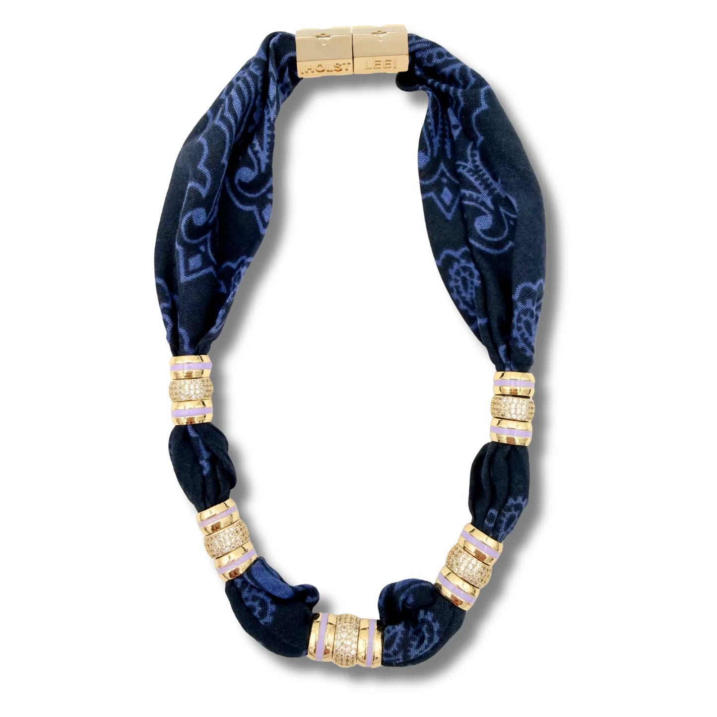 Midnight Bandana Necklace