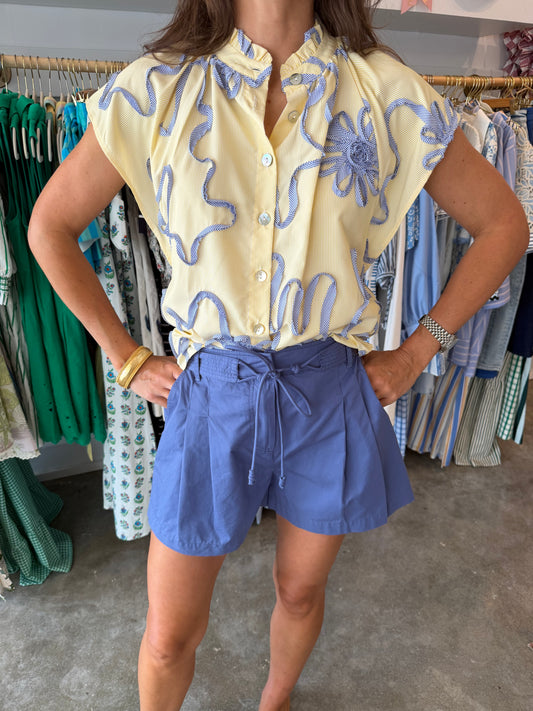 Ribbon Flower Top
