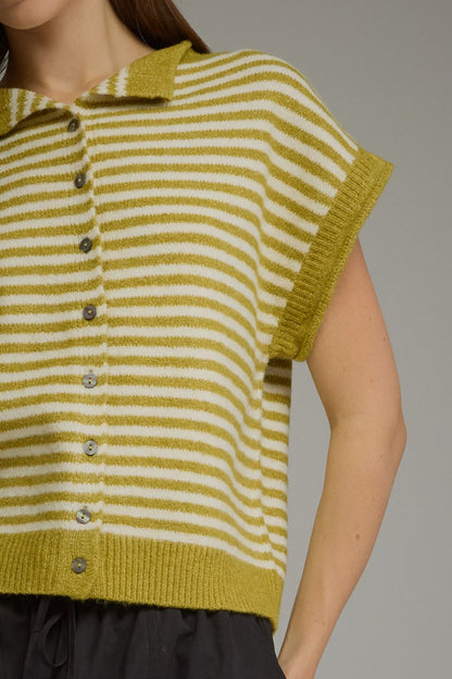 Martini Olive Sweater Vest