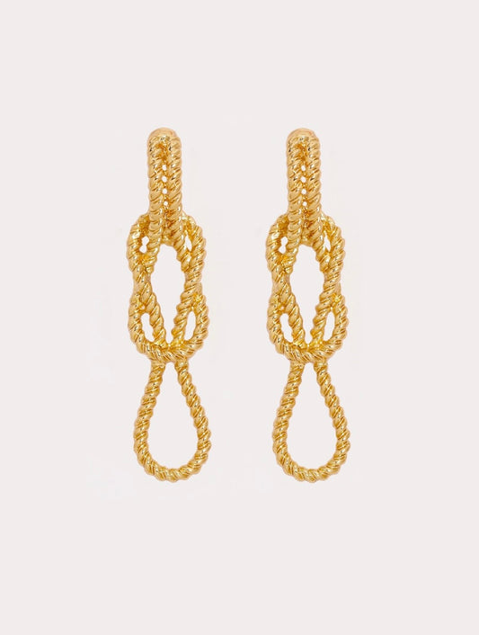 Braided Rope Earrings