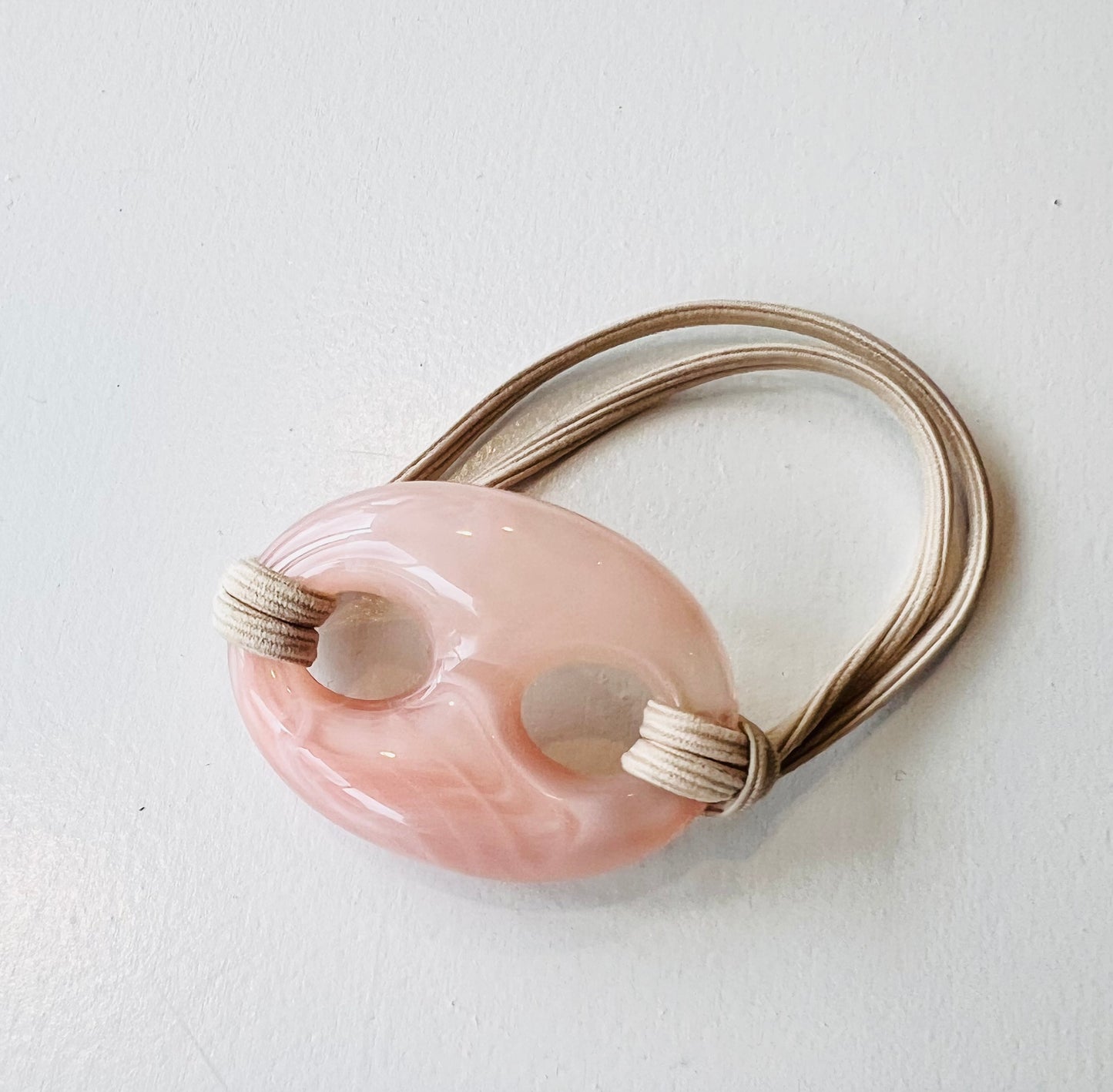 Bracelet Hair Ties Beige Band