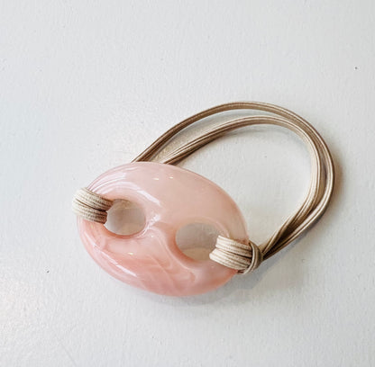 Bracelet Hair Ties Beige Band