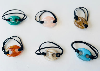 Bracelet Hair Ties Black Band