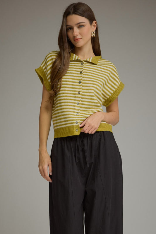 Martini Olive Sweater Vest
