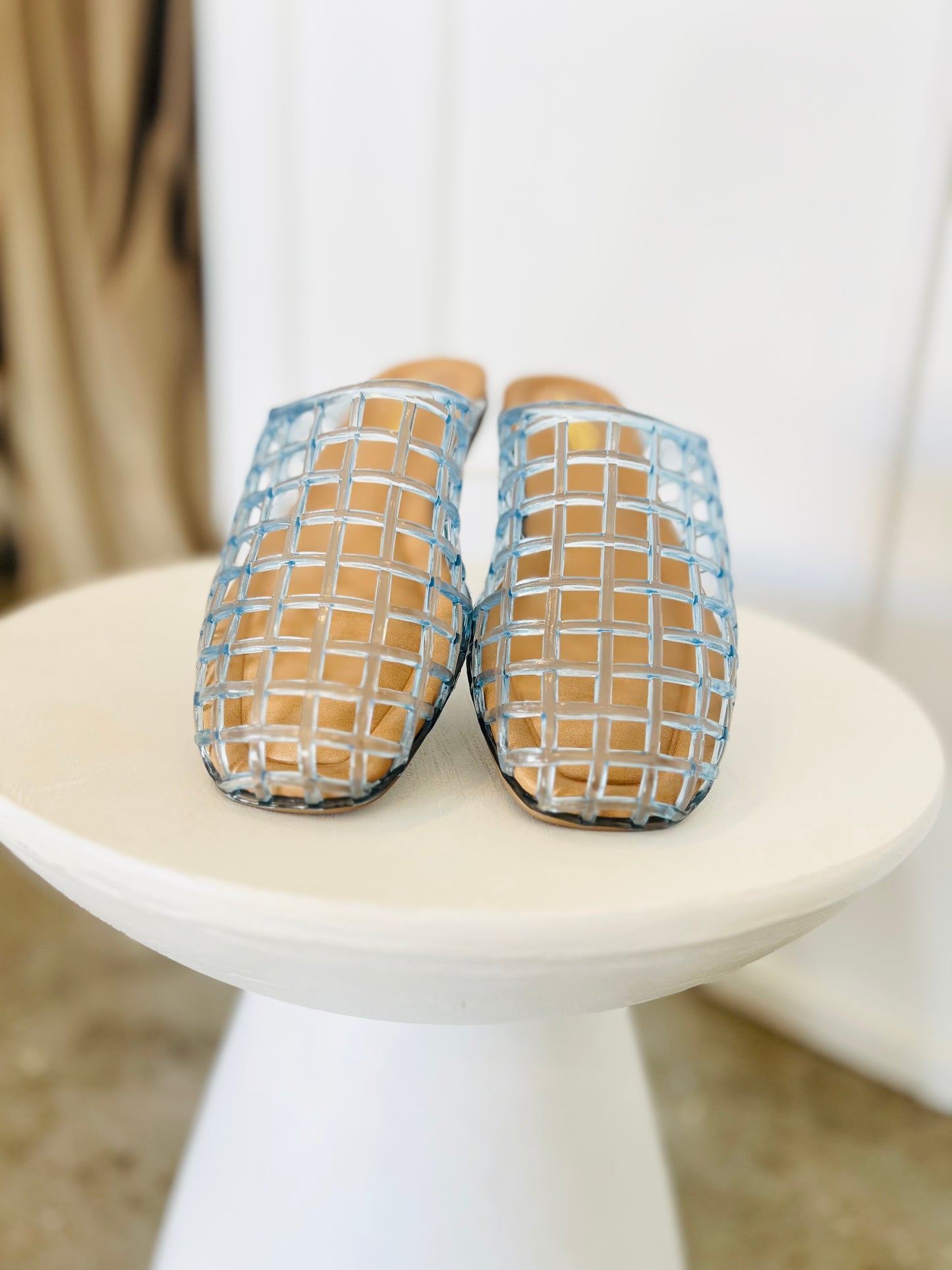 Wayne Blue Jelly Shoe