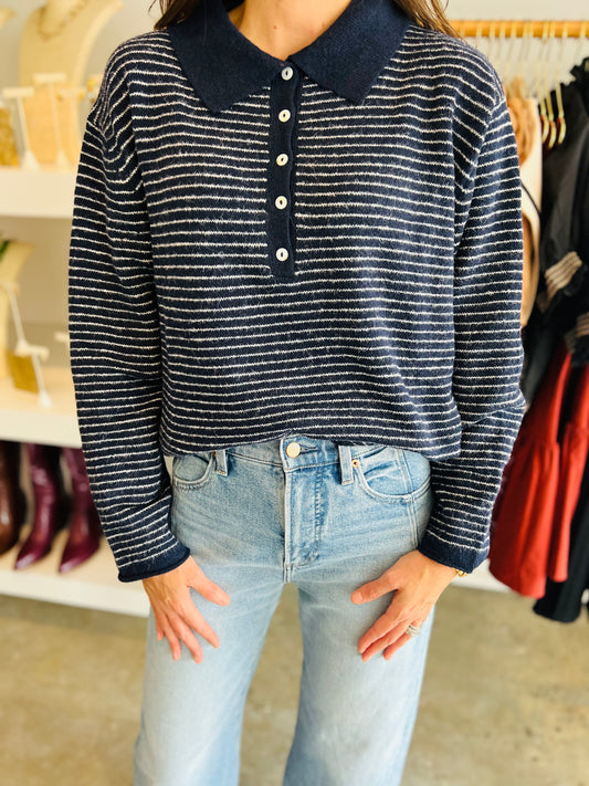 Alyssa Navy Cardi