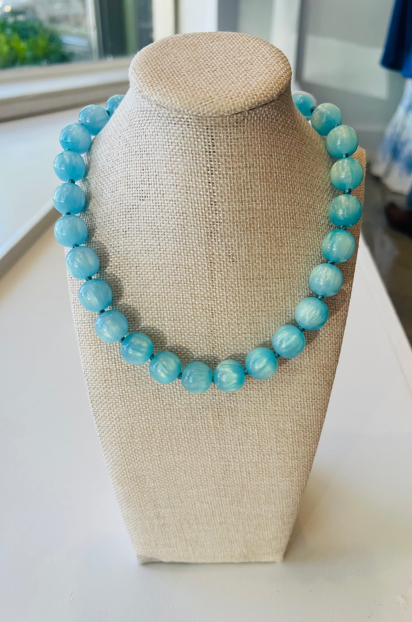 Turquoise Beaded Necklace