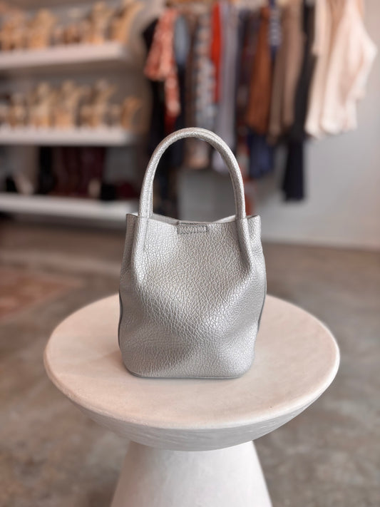 Silver Metallic Purse