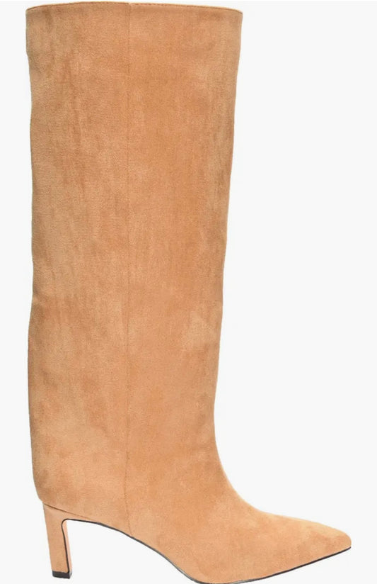 Estelle Camel Suede Boot