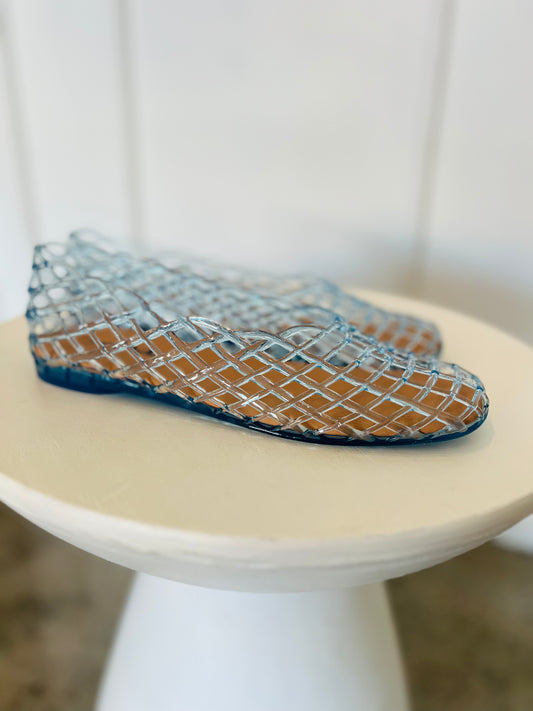 Ellyce Blue Jelly Shoes